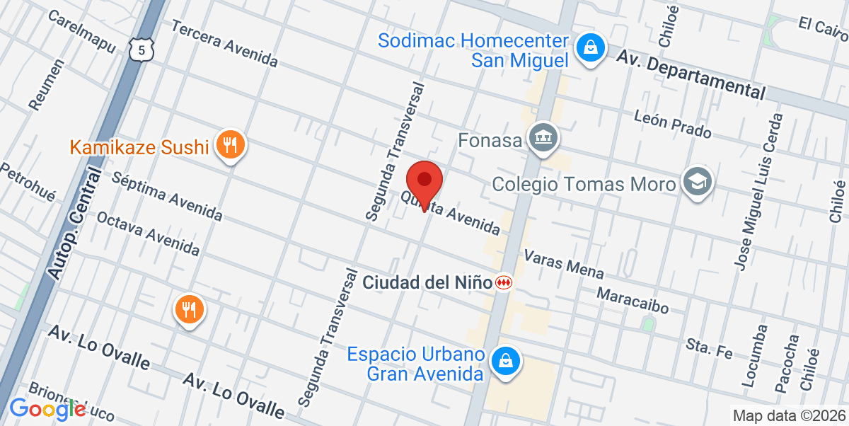 Mapa Estático