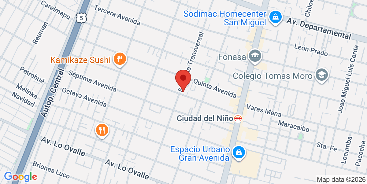 Mapa Estático