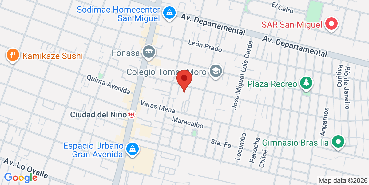 Mapa Estático