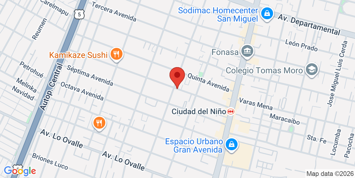 Mapa Estático