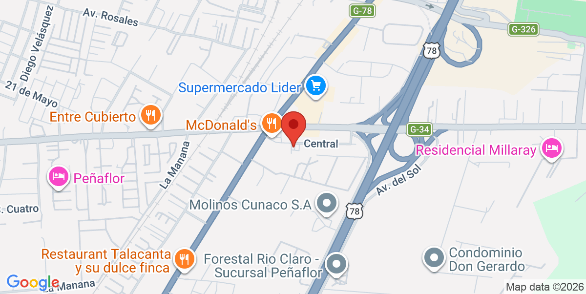 Mapa Estático